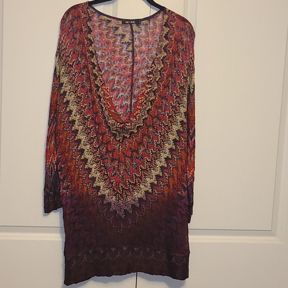 Nic + Zoe Nordstrom Tunic Top 2x nwt